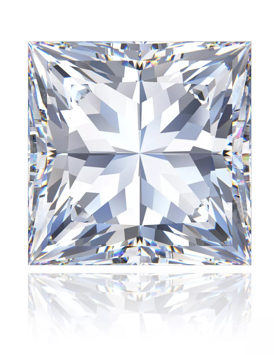 Lab Grown Princess 3.06ct F VVS2 IGI 650498837