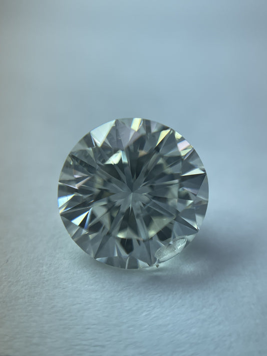 Natural Round 3.01ct H SI2 EGL USA 924355607D