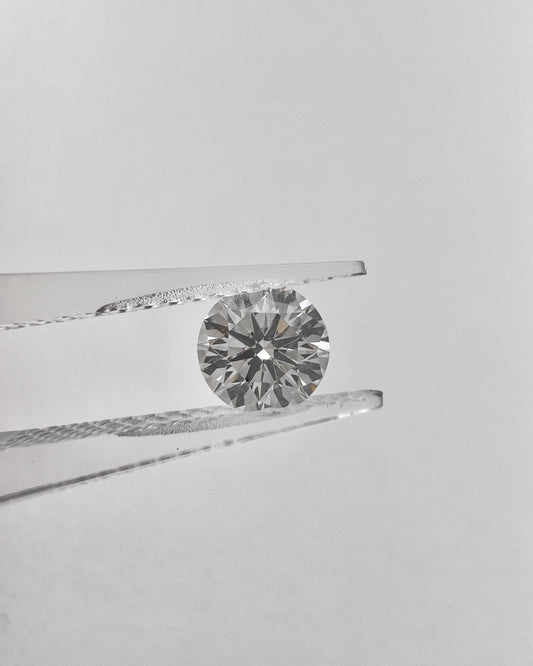 Natural Round 0.91ct H VS2 AGS 1926105