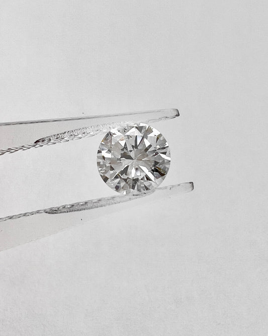 Natural Round 0.91ct G SI2