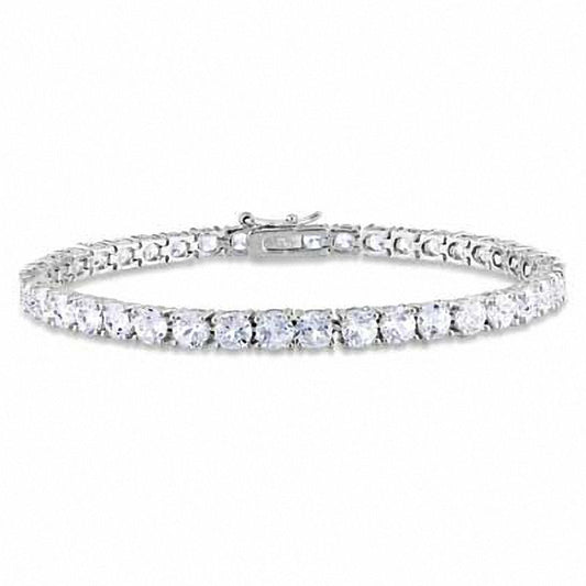 Lab Grown Round Tennis Bracelet 17.5 ct tw